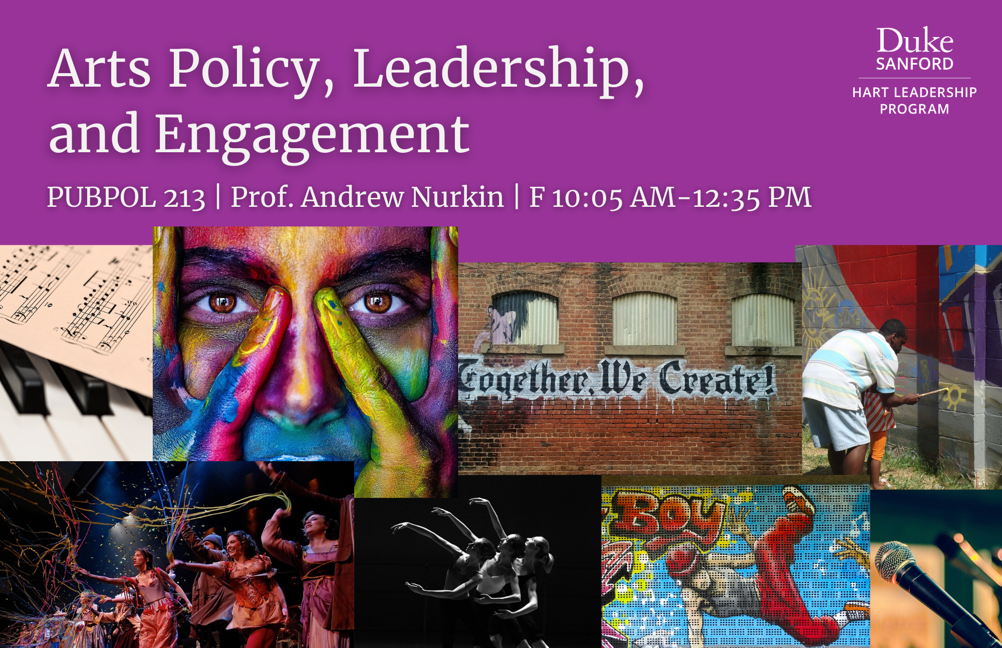PubPol213: Arts Policy Leadership Engagement